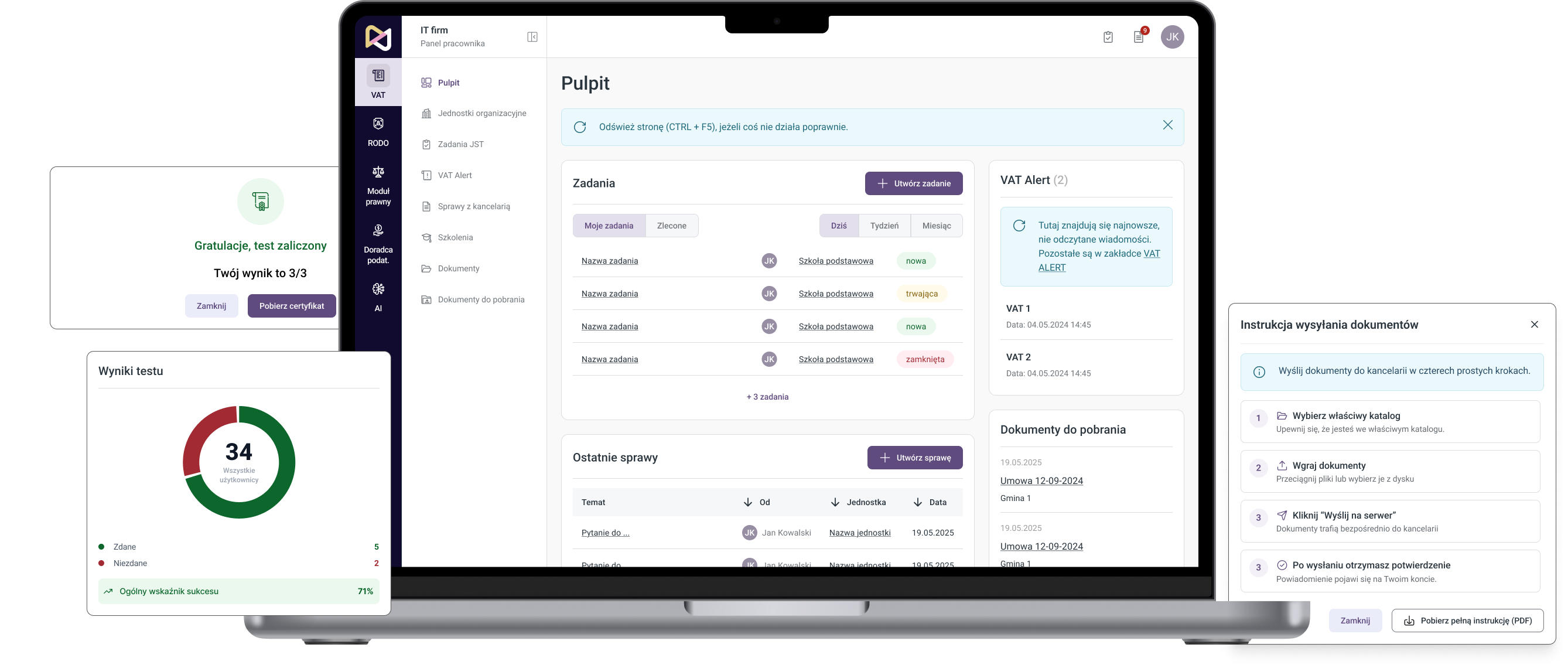 JSTapp - redesign of a local government management app — 1