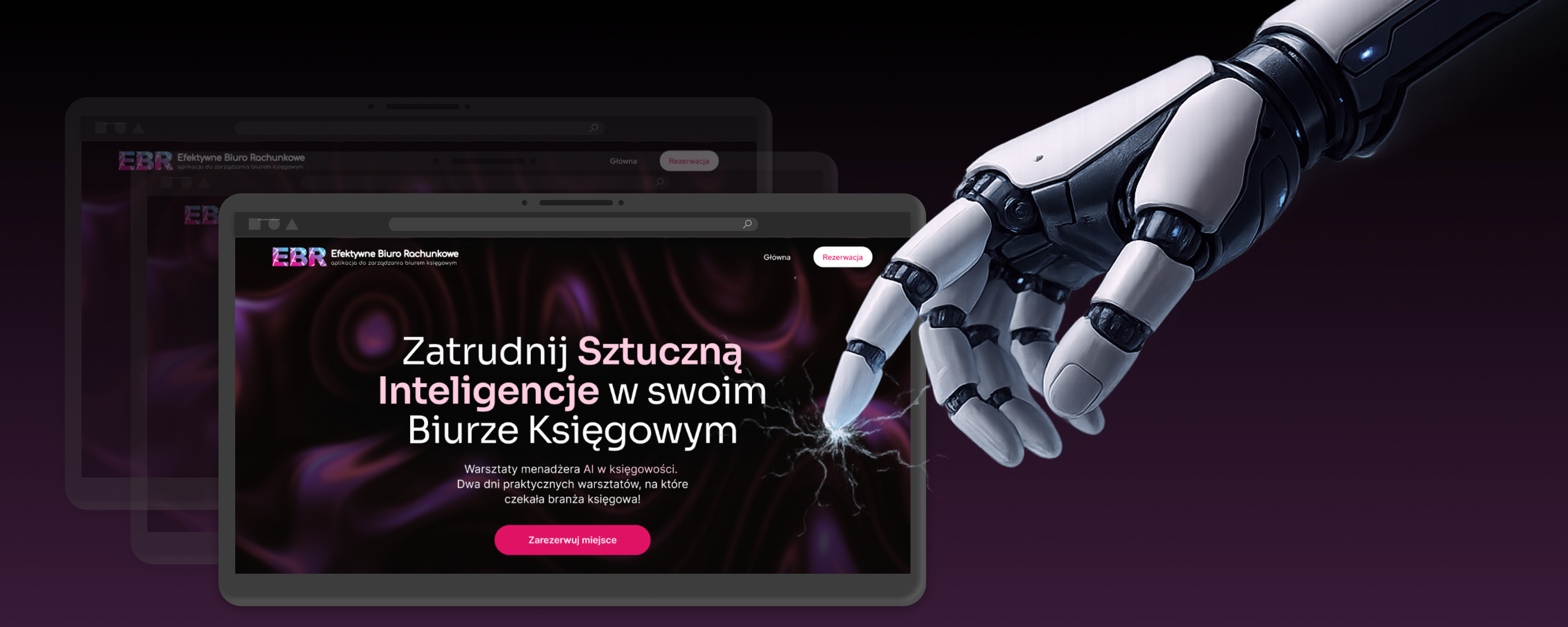"AI Workshops" Landing Page — EBR — 1