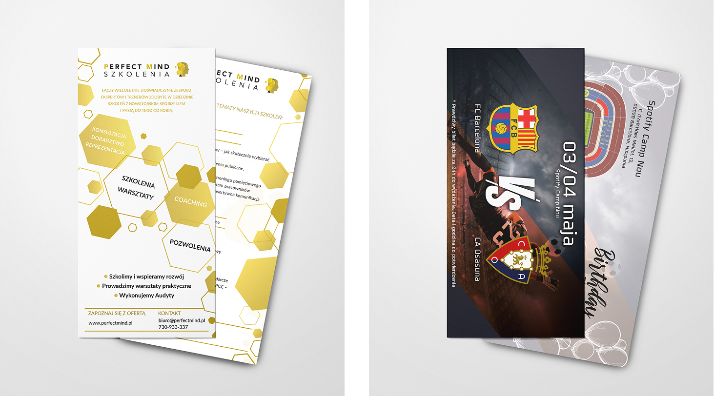 Flyers — leaflet and menu designs — 2
